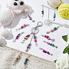 WADORN 12 Sets 3 Style Tibetan Style Alloy Pendant Decorations HJEW-WR0001-09-4