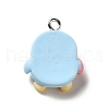 Opaque Resin Pendants RESI-P021-01A-2