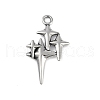 316 Surgical Stainless Steel Pendants STAS-G349-39AS-1