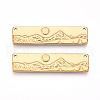 304 Stainless Steel Pendants STAS-N109-24G-1