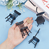 Mini Wood Chairs AJEW-WH0041-76C-7