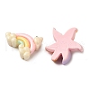 Opaque Resin Decoden Cabochons RESI-M041-05-2