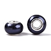 Imitation Pearl Style Resin European Beads RPDL-T003-001A-01-2