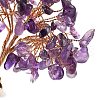 Mother's Day Natural Amethyst Chips Money Tree Decorations DJEW-C016-01B-2