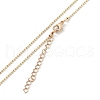 Alloy Rhinestone Pendant Necklaces NJEW-H306-A09-G-5