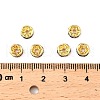 Brass Rhinestone Spacer Beads RB-A014-Z6mm-02G-4