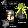 Transparent PET Tea Storage Boxes CON-WH0106-08C-4