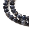 Natural Sapphire Beads Strands G-G259-D06-4mm-4