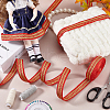 AHADERMAKER 5 Yards Polyester Ribbons DIY-GA0007-38A-5