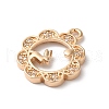 Brass Pendants KK-C062-106G-2