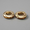 Alloy Grommet Eyelet Findings FIND-WH0145-25B-KCG-2