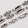 Tarnish Resistant 3.28 Feet 304 Stainless Steel Link Chains X-CHS-K001-75-1