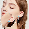 Unicraftale 316 Surgical Stainless Steel Stud Earring Findings STAS-UN0058-54-6