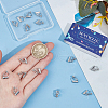 SUNNYCLUE 20Pcs Brass Clip-on Earring Findings KK-SC0004-81P-3