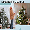 SOFPLATE 15Pcs 3 Styles Christmas Acrylic Snowflake Pendant Decorations HJEW-SP0001-04C-5