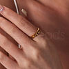 Stainless Steel Hollow Heart Couple Rings Non-fading Jewelry Women EW6903-6-2