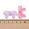 Transparent Crackle Acrylic Beads OACR-B031-12-3