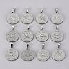 Non-Tarnish 304 Stainless Steel Pendant Sets STAS-H372-01P-1