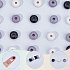 SOFPLATE 600Pcs 3 Colors Opaque Acrylic Beads MACR-SP0001-23B-6