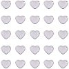 Handmade Gifts Ideas for Valentines Day 304 Stainless Steel Stamping Blank Tag Pendants STAS-PH0010-20-1