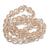 Handmade Gold Sand Lampwork Beads Strands LAMP-L079-04E-2