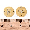 PVD Vacuum Plating 201 Stainless Steel Hollow Flat Round Links FIND-R149-03R-G-3