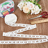 DELORIGIN 15 Yards Cotton Embroidery Flower Hollow Lace Ribbon OCOR-DR0001-05-4