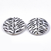 Printed Freshwater Shell Beads SHEL-S274-64-2