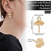 Beebeecraft 80Pcs Brass Peg Bails Pendants KK-BBC0003-48-2