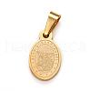 304 Stainless Steel Charms STAS-G102-10G-1