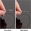 Unicraftale 316 Stainless Steel Wine Glass Charms Rings STAS-UN0016-08A-4