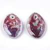 Handmade Porcelain Pendants PORC-S498-51J-2