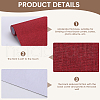 CRASPIRE 4 Sheets 4 Colors DIY Imitation Leather Fabrics DIY-CP0010-61-6