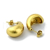 Ion Plating(IP) 304 Stainless Steel Stud Earrings EJEW-C071-02B-G-2