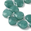 Natural Amazonite Beads Strands G-D316-A01-02-3