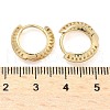 Triangle Brass Hoop Earrings EJEW-Z102-06G-5