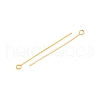 Ion Plating(IP) 304 Stainless Steel Eye Pins STAS-G075-17G-05-2