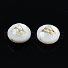 Natural Freshwater Shell Beads SHEL-S278-036W-2