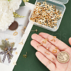 Unicraftale 72Pcs 6 Styles 201 & 304 Stainless Steel Stud Earring Findings STAS-UN0059-22-4
