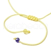 Cylinder Glass Seed Beaded Braided Bead Bracelets BJEW-MA00171-03-5