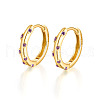 Elegant S925 Sterling Silver Hoop Earrings EH3926-9-1