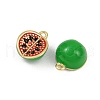 Brass Charms KK-C093-28B-G-2