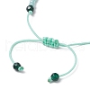 Alloy Enamel Shell Shape Link Bracelets BJEW-JB11781-5