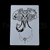 Plastic Hollow Out Drawing Painting Stencils Templates DIY-Z024-01D-2