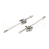 Tibetan Style Alloy Big Pendants FIND-G078-33F-AS-2