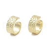 Rack Plating Brass Cuff Ring Finding EJEW-C081-14G-1