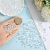 SOFPLATE 6300Pcs Acrylic Rhinestone Pointed Back Cabochons GACR-SP0001-03B-3
