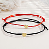 Adjustable Fibre Cord Bracelets RV4258-1-1
