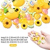 30Pcs 10 Styles Resin Decoden Cabochons CRES-YW0002-15-2