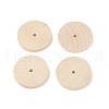 Chinese Cherry Wood Unfinshed Wheel DIY-XCP0002-33-1